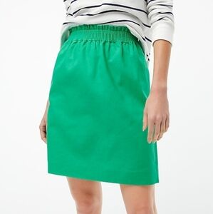 J. Crew Linen-cotton city skirt Size 4